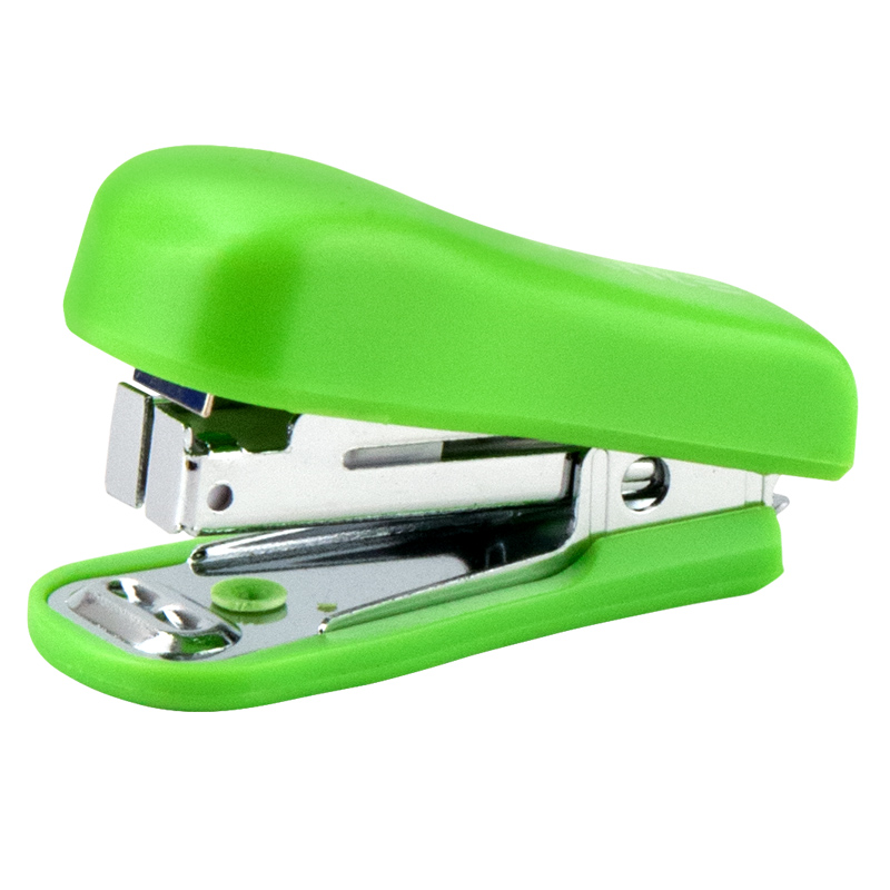 Степлер канцелярський AXENT 12 арк пластик Standard №10/5, салатовий (4221-09-A)